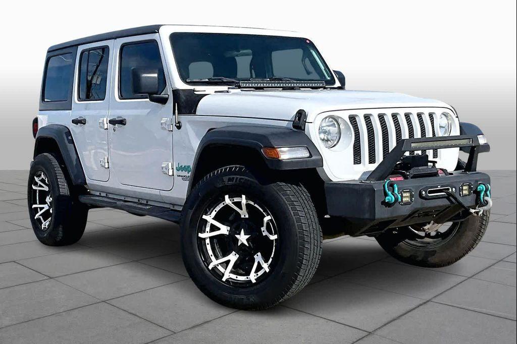 used 2018 Jeep Wrangler Unlimited car, priced at $18,551