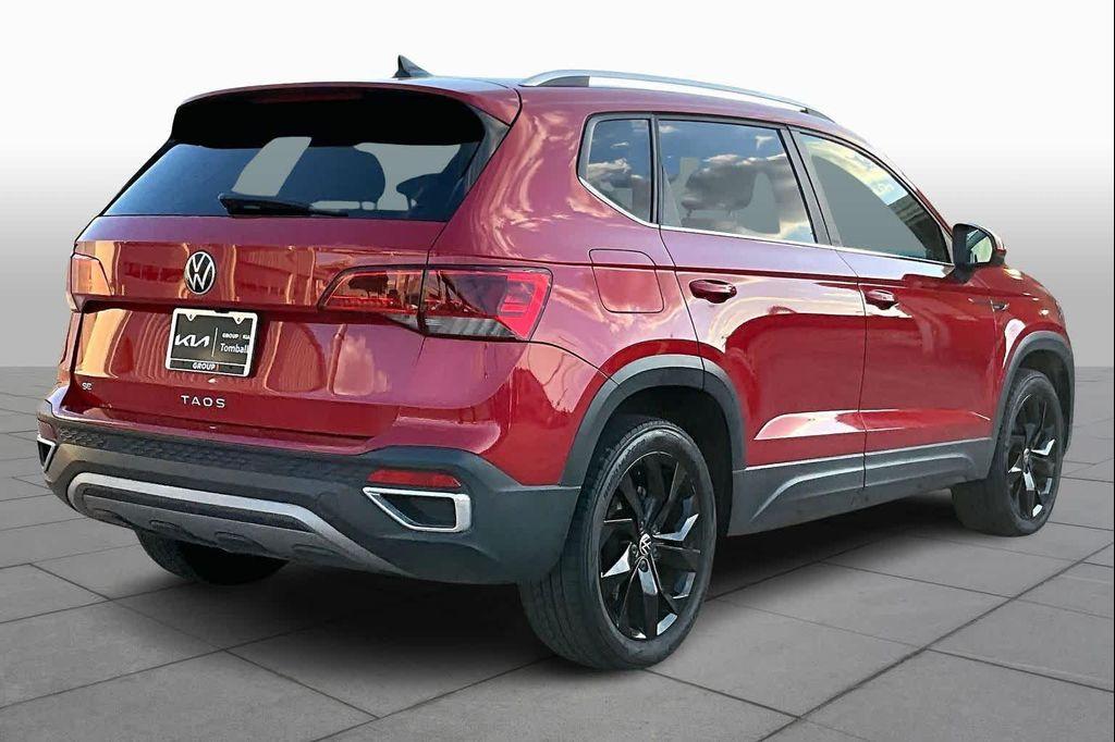 used 2022 Volkswagen Taos car, priced at $15,300