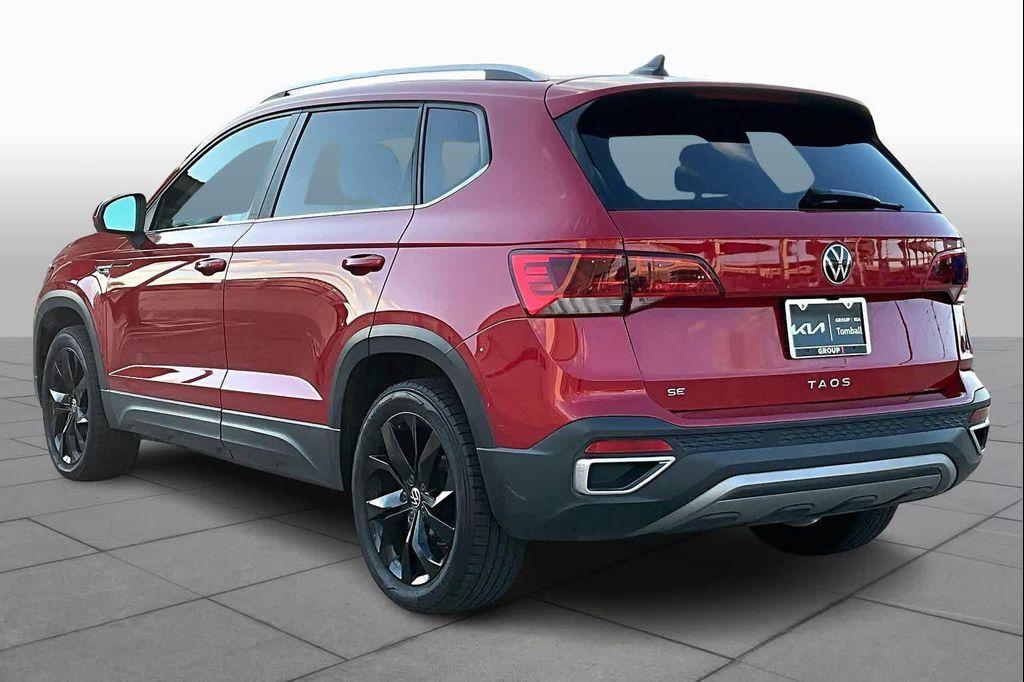 used 2022 Volkswagen Taos car, priced at $15,300