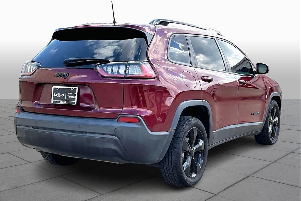 used 2021 Jeep Cherokee car, priced at $18,789