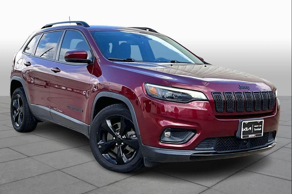 used 2021 Jeep Cherokee car, priced at $18,789