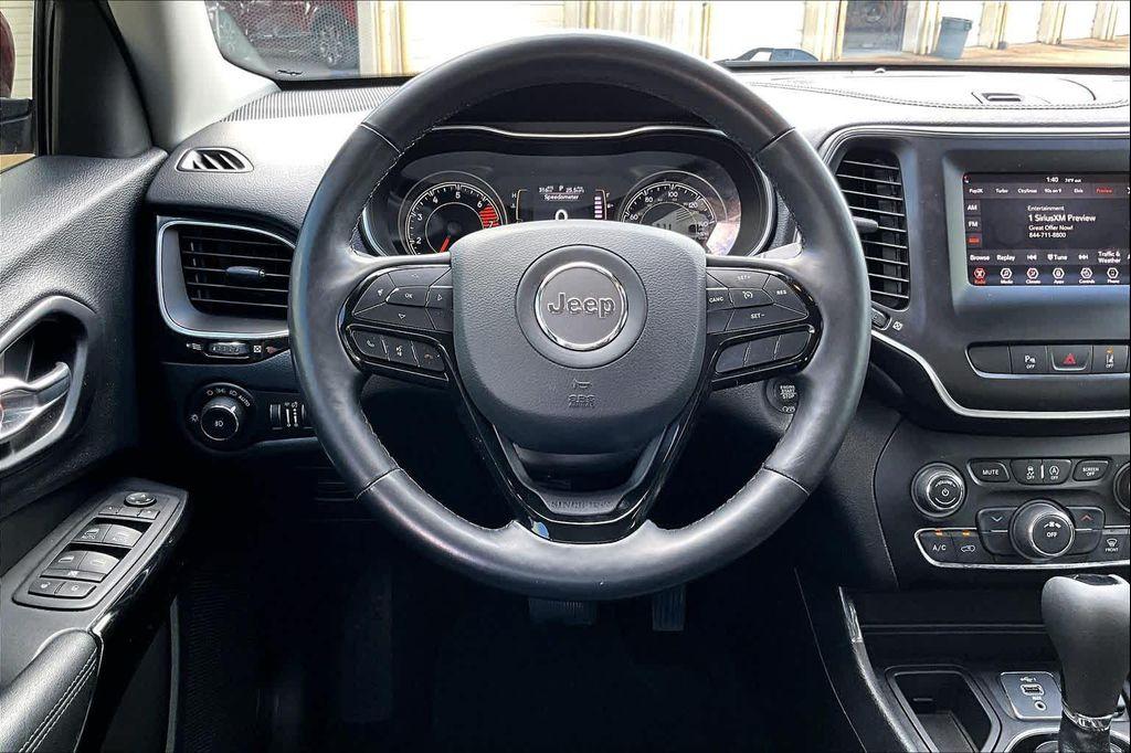 used 2021 Jeep Cherokee car, priced at $18,789