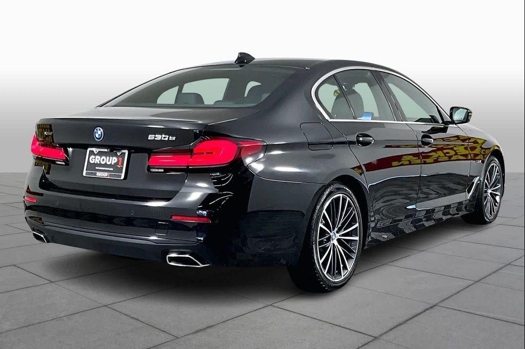 used 2023 BMW 530e car, priced at $29,284