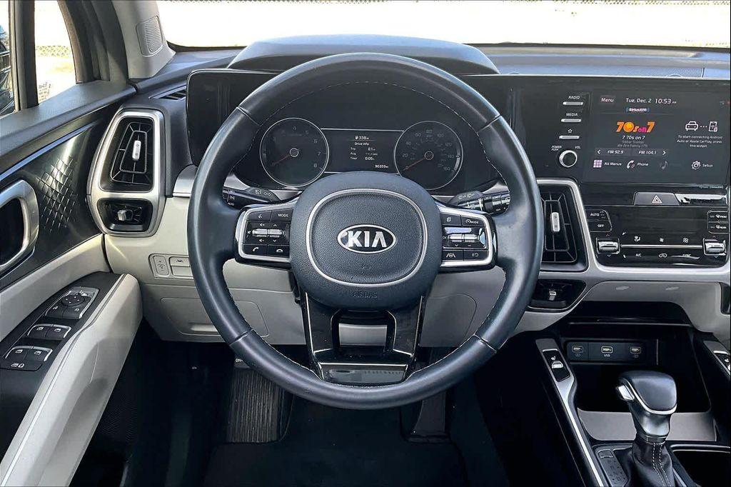 used 2021 Kia Sorento car, priced at $19,003