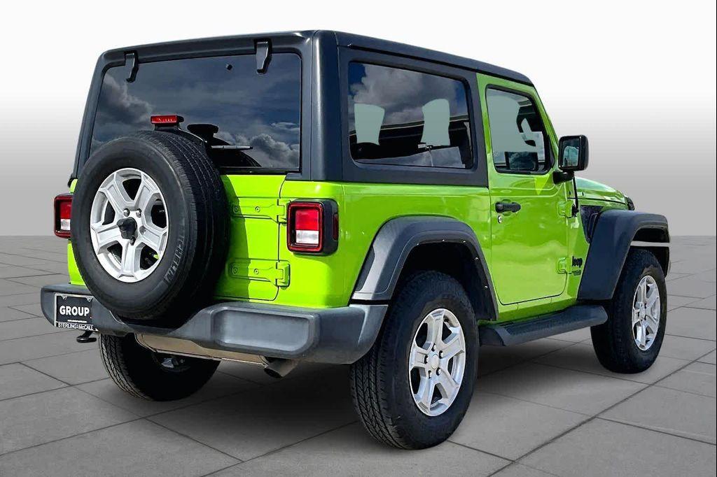 used 2021 Jeep Wrangler car, priced at $24,300