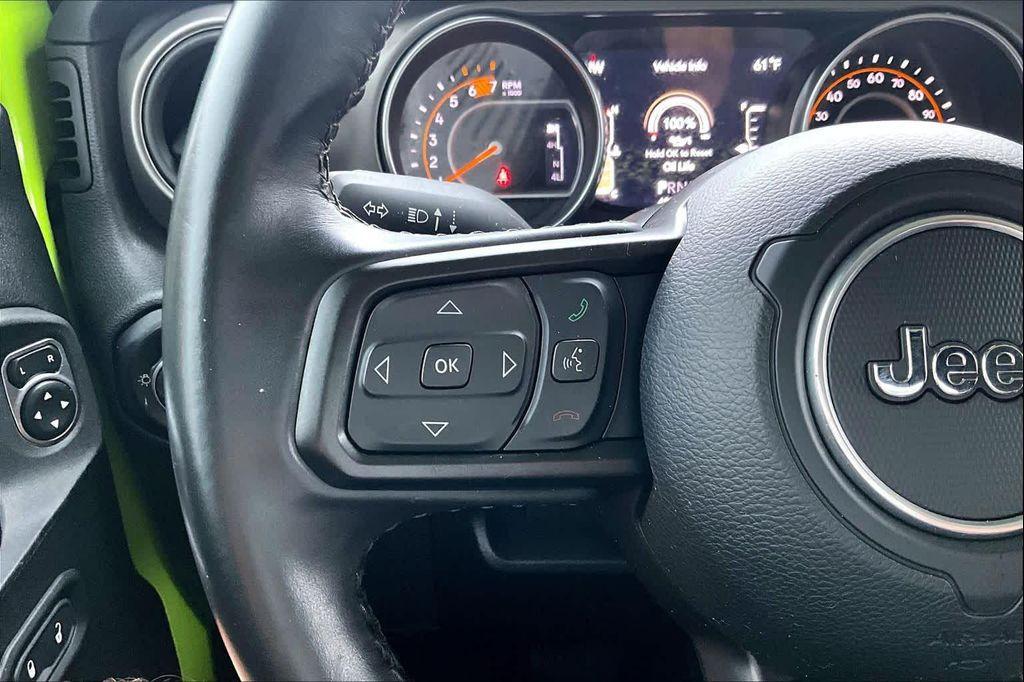 used 2021 Jeep Wrangler car, priced at $24,300