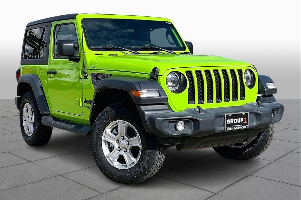 used 2021 Jeep Wrangler car, priced at $24,300