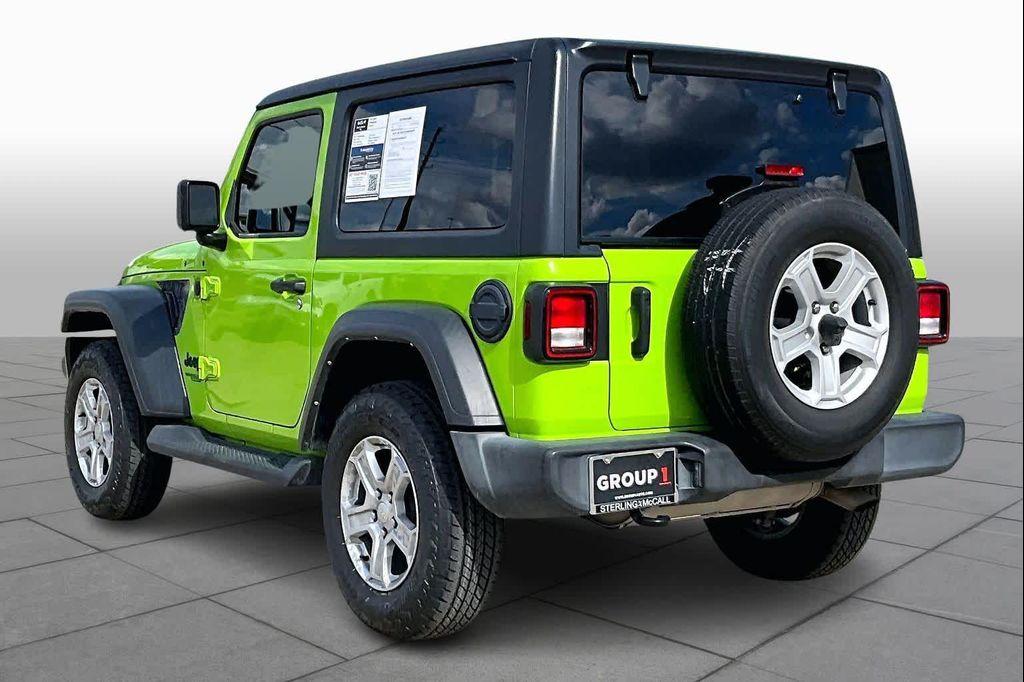 used 2021 Jeep Wrangler car, priced at $24,300