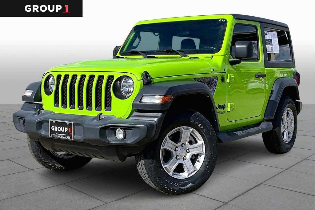 used 2021 Jeep Wrangler car, priced at $24,300