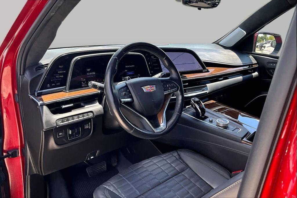 used 2023 Cadillac Escalade car, priced at $74,425