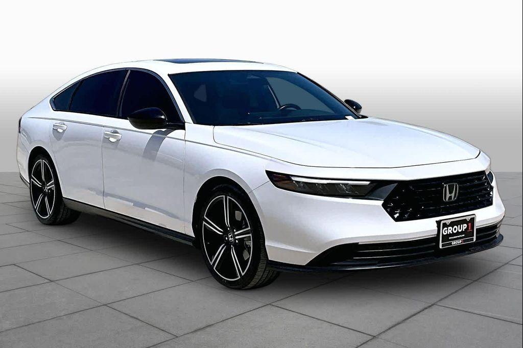 used 2023 Honda Accord Hybrid car, priced at $24,125