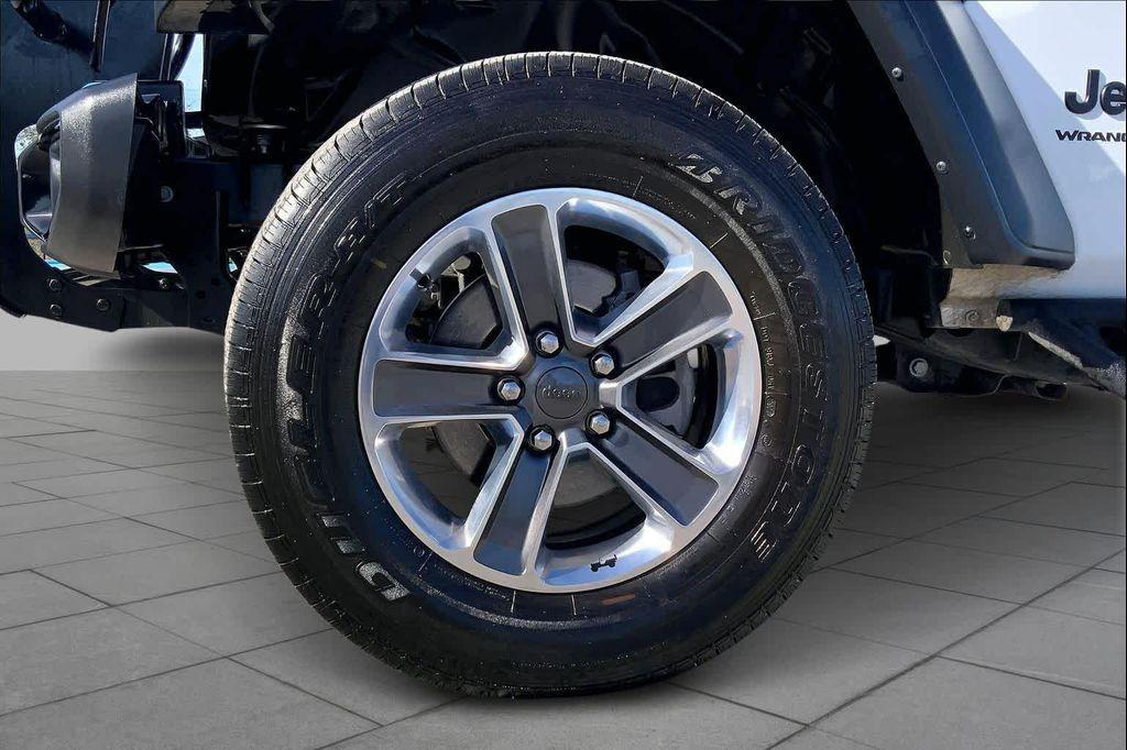 used 2023 Jeep Wrangler car, priced at $32,300