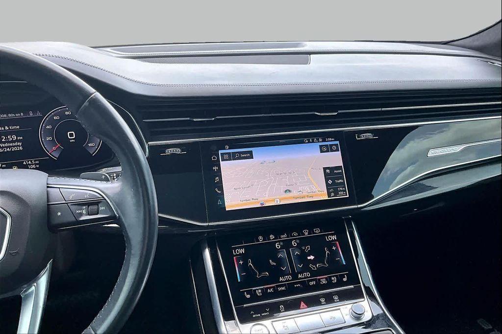 used 2020 Audi Q8 car, priced at $36,125