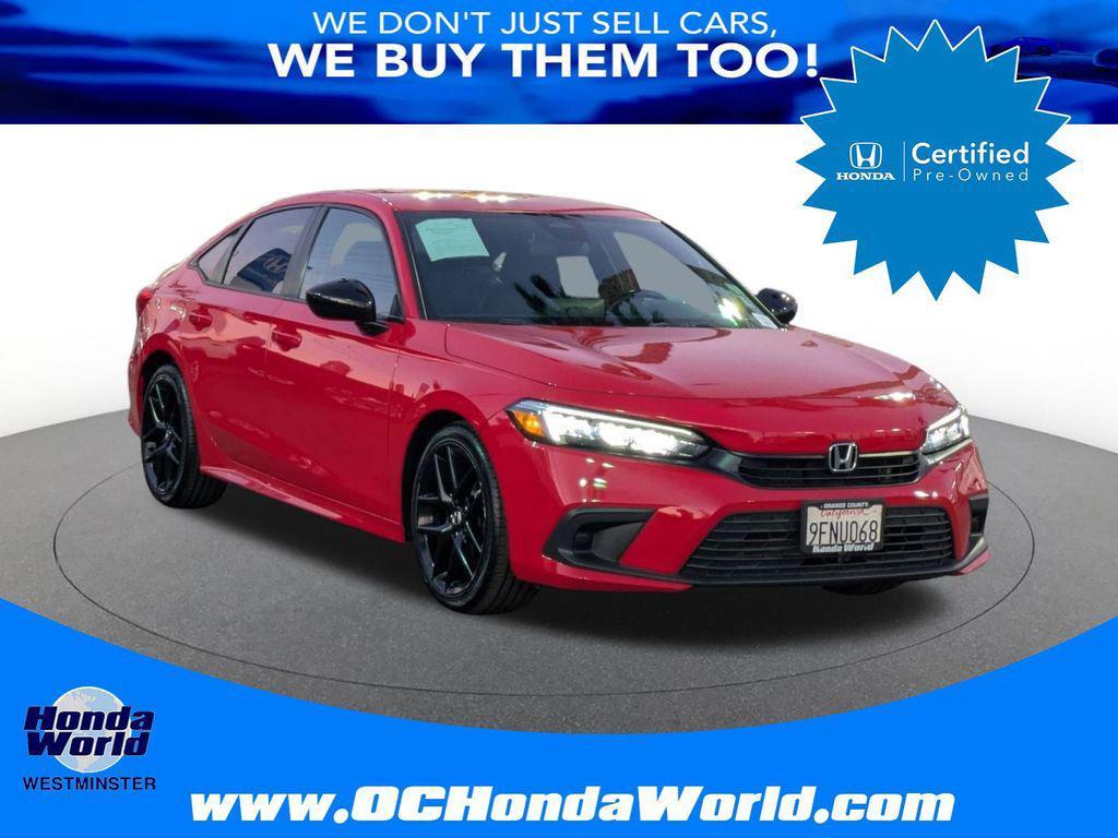 used 2023 Honda Civic car, priced at $24,250