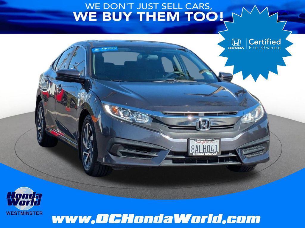 used 2017 Honda Civic car, priced at $17,445