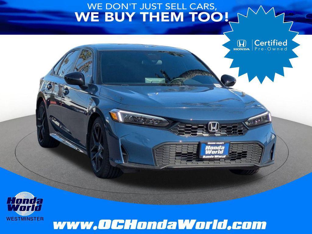 used 2025 Honda Civic car, priced at $25,780