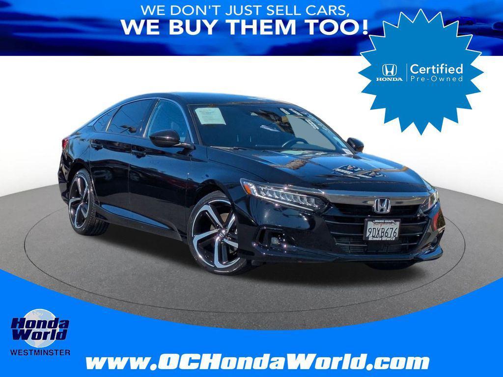 used 2022 Honda Accord car, priced at $21,270