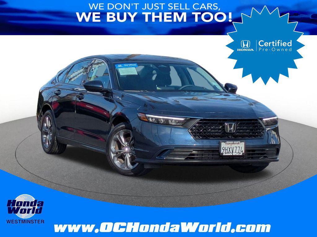 used 2023 Honda Accord car, priced at $24,578