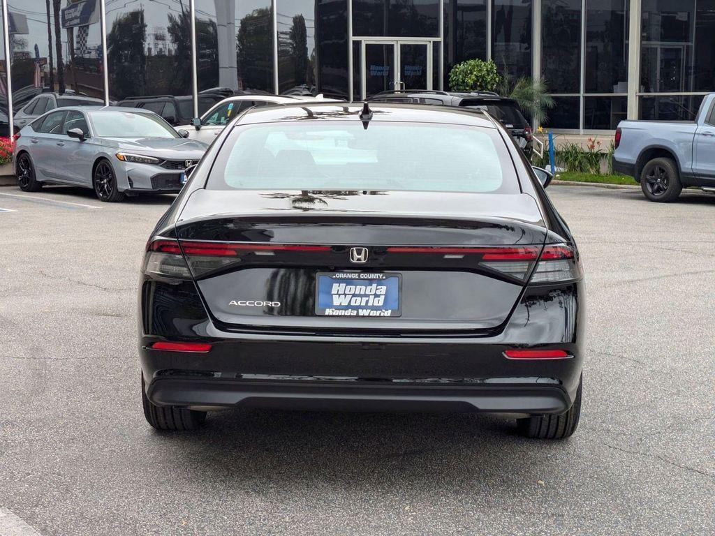 new 2025 Honda Accord car, priced at $29,490