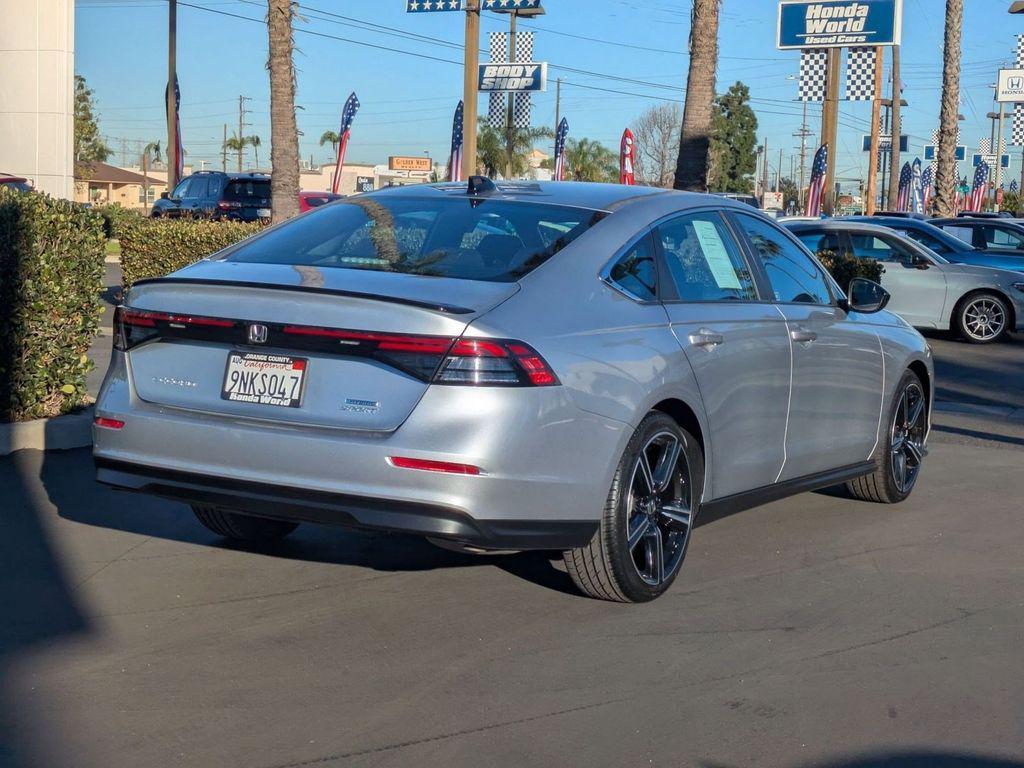 used 2024 Honda Accord Hybrid car, priced at $28,051