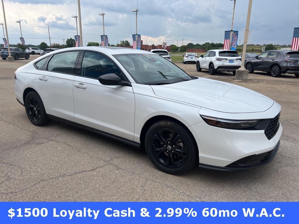 new 2025 Honda Accord car, priced at $30,807
