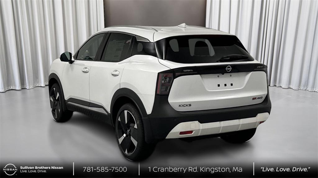 new 2025 Nissan Kicks car, priced at $27,935