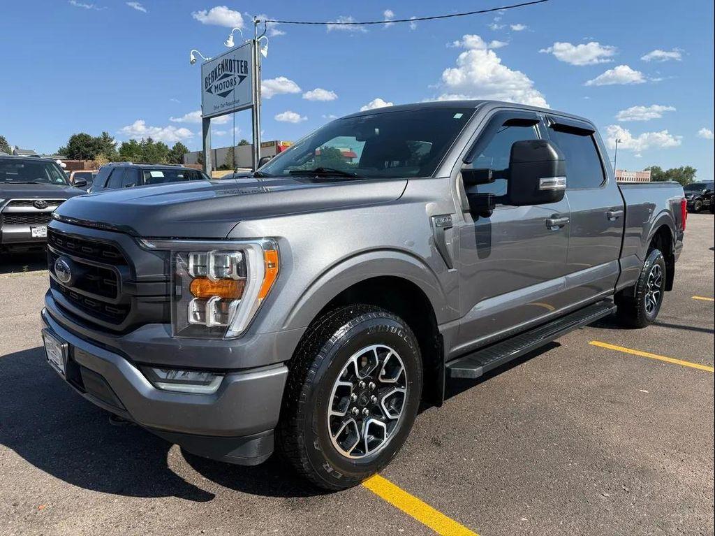 used 2021 Ford F-150 car, priced at $35,100