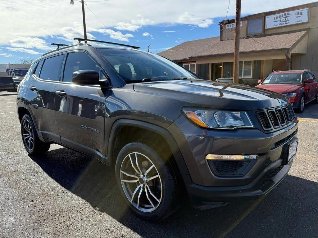 used 2018 Jeep Compass car, priced at $9,998