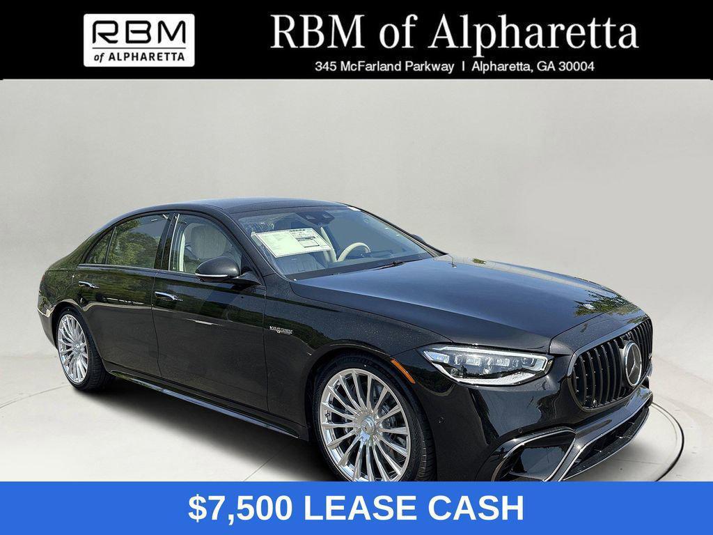 new 2025 Mercedes-Benz AMG S 63 E car, priced at $197,865