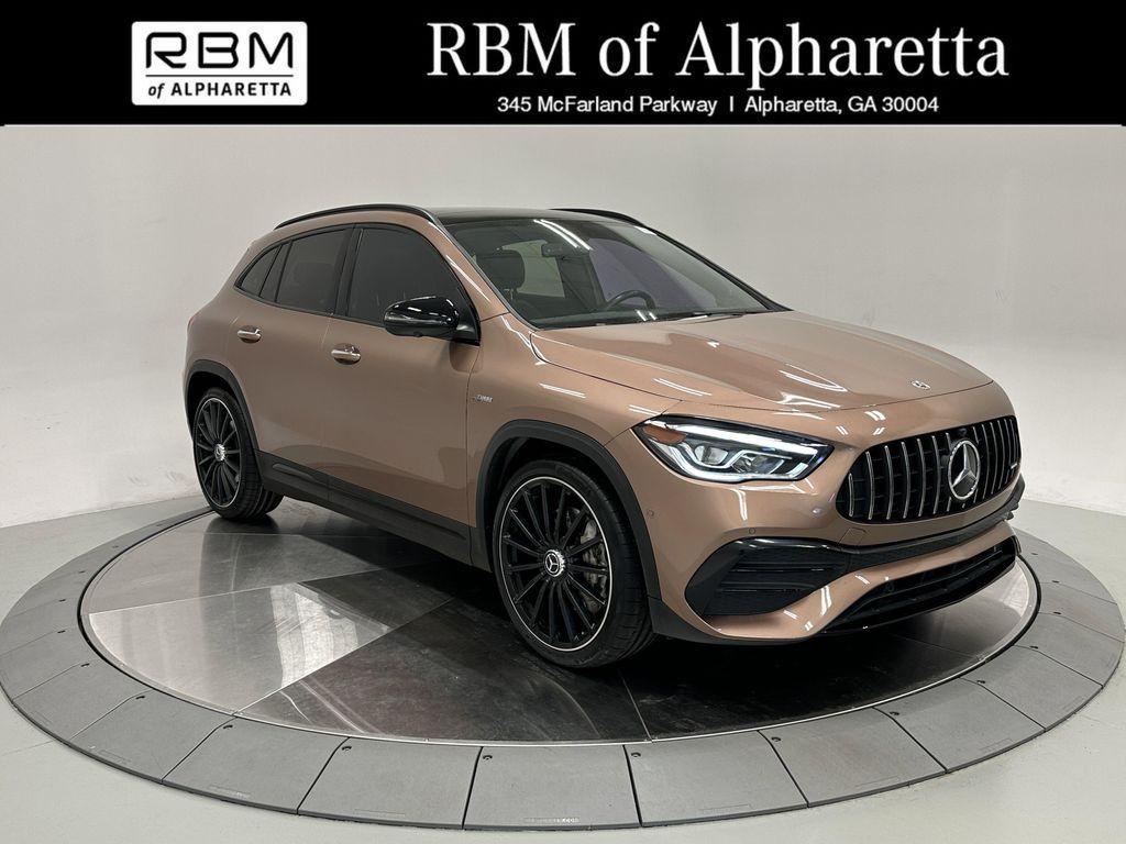 used 2022 Mercedes-Benz AMG GLA 35 car, priced at $37,448