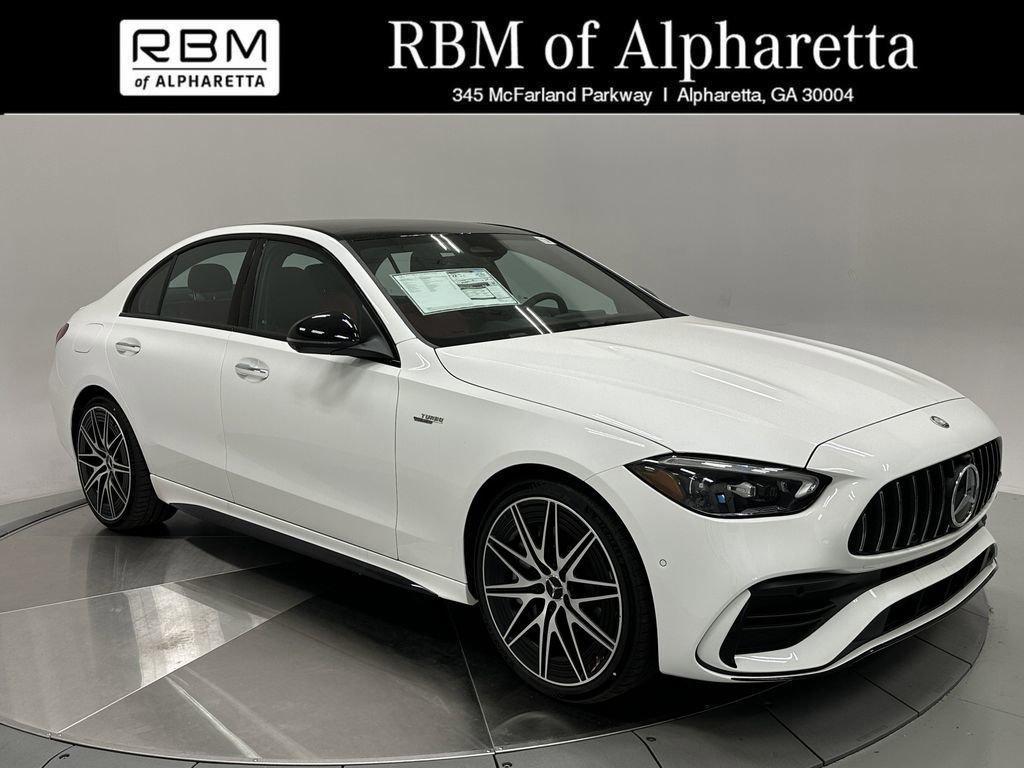 new 2026 Mercedes-Benz AMG C 43 car, priced at $75,835