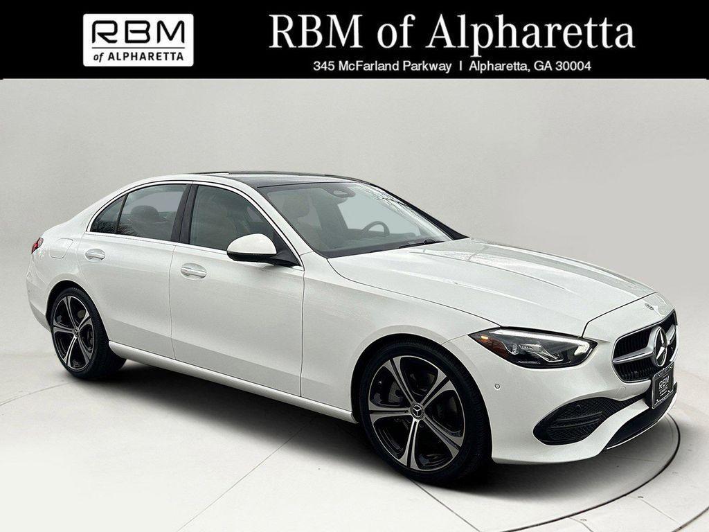 used 2025 Mercedes-Benz C-Class car, priced at $39,989