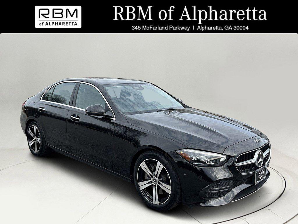 used 2025 Mercedes-Benz C-Class car, priced at $40,989