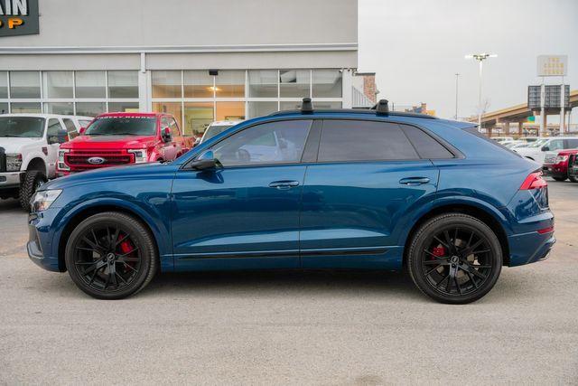 used 2021 Audi Q8 car, priced at $37,990
