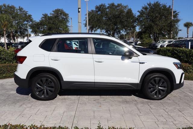 used 2023 Volkswagen Taos car, priced at $18,398
