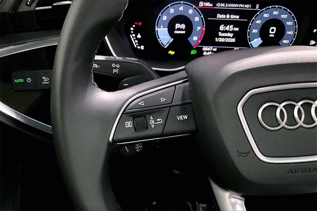 used 2025 Audi Q3 car, priced at $36,488