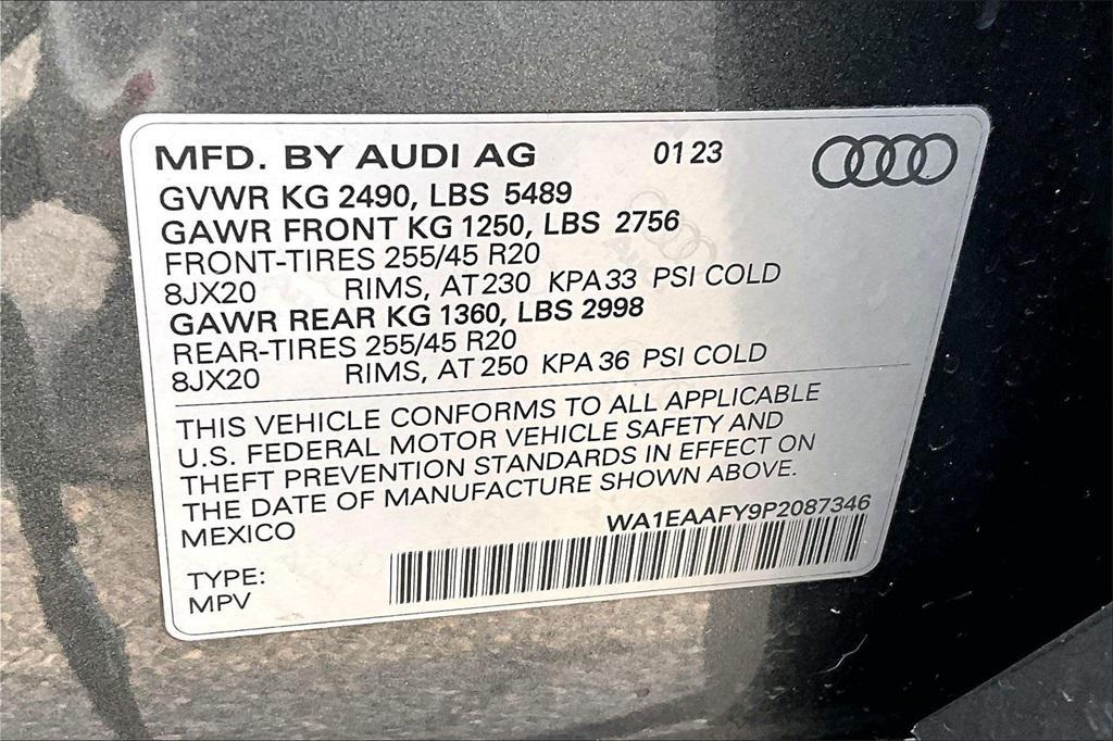 used 2023 Audi Q5 car, priced at $39,988