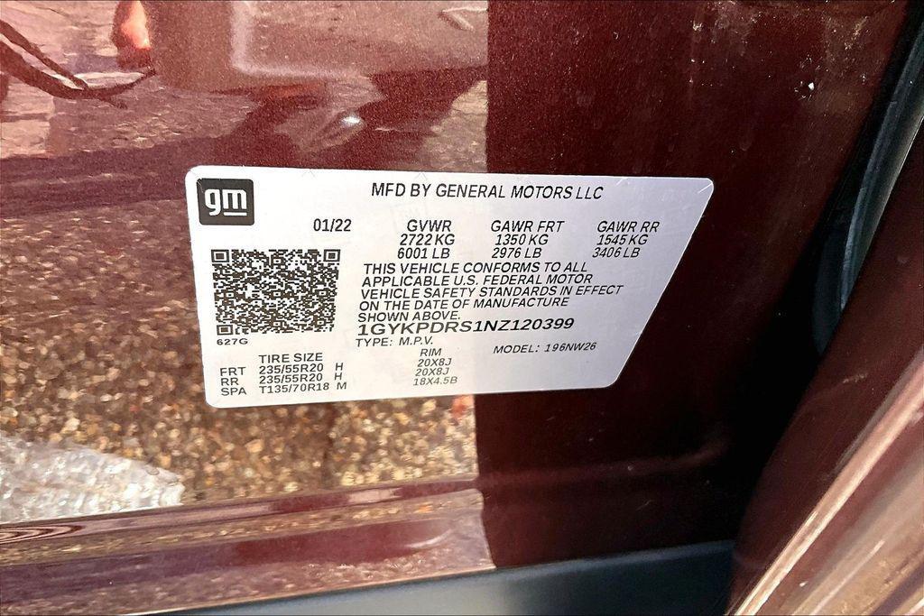 used 2022 Cadillac XT6 car, priced at $34,288