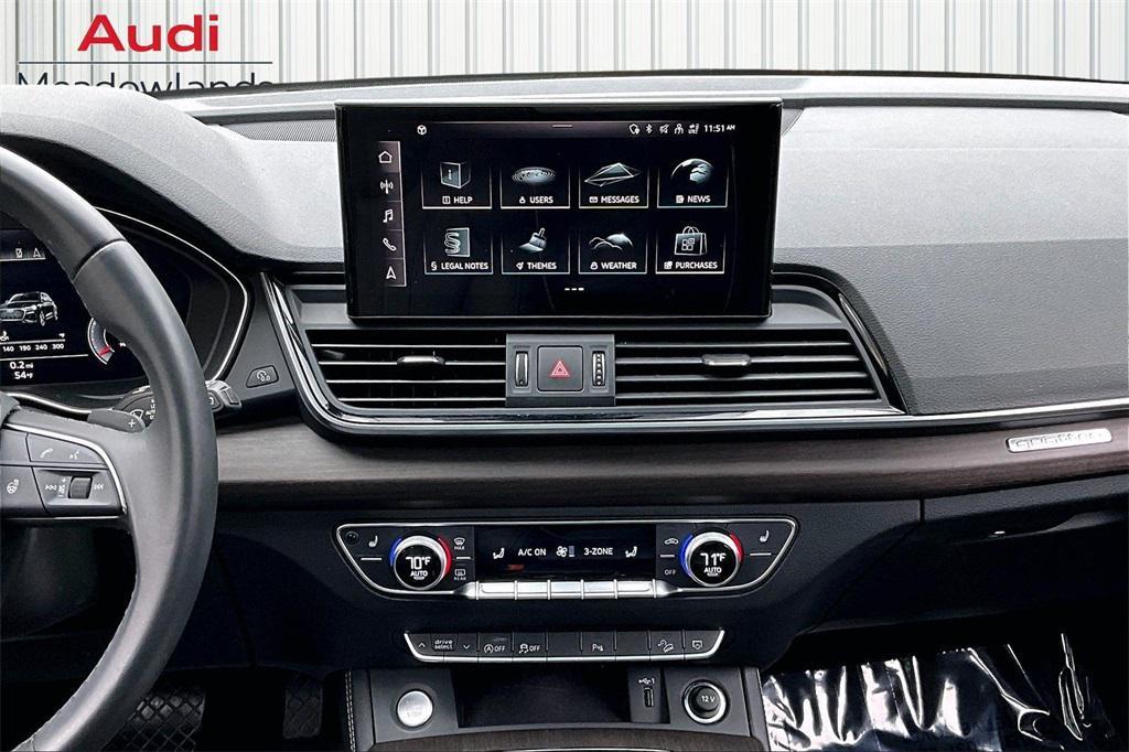 used 2023 Audi Q5 car, priced at $34,988