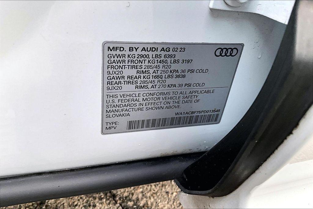 used 2023 Audi Q7 car, priced at $38,888