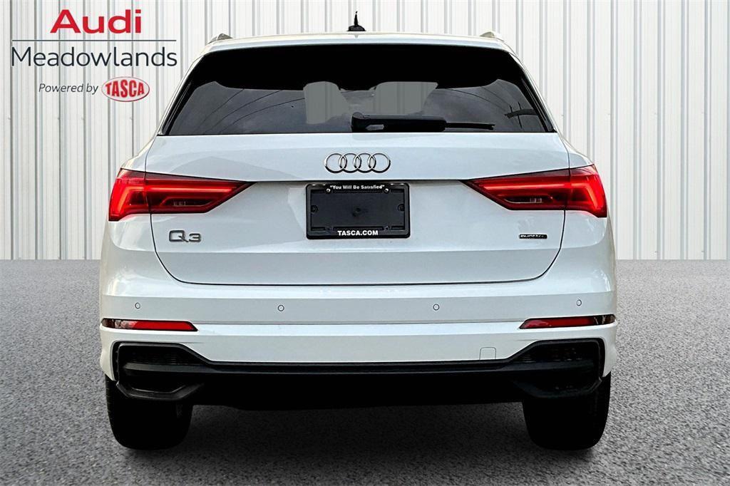 used 2024 Audi Q3 car, priced at $34,988