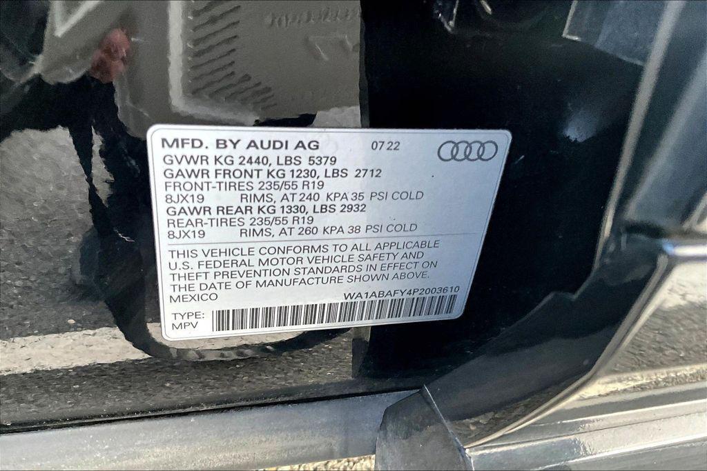 used 2023 Audi Q5 car, priced at $25,988