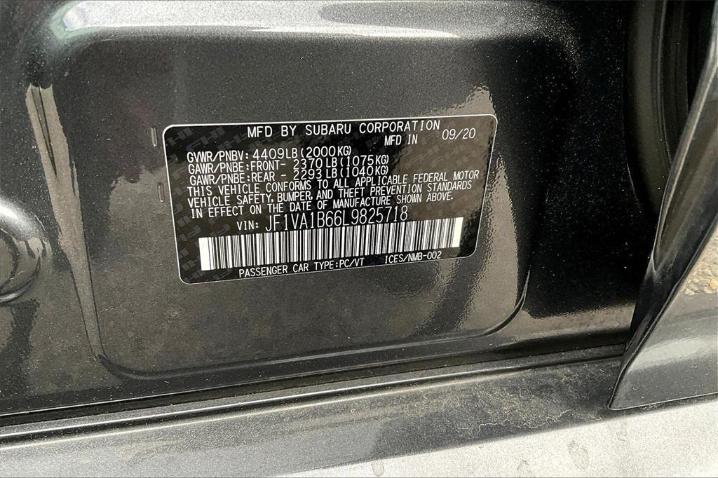 used 2020 Subaru WRX car, priced at $22,488