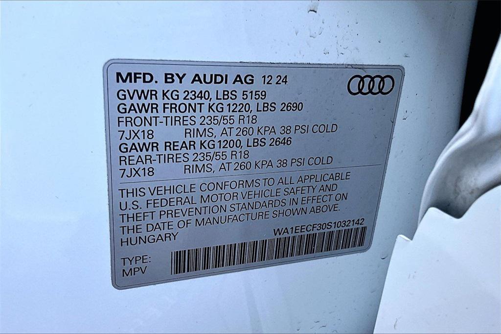 used 2025 Audi Q3 car, priced at $37,488