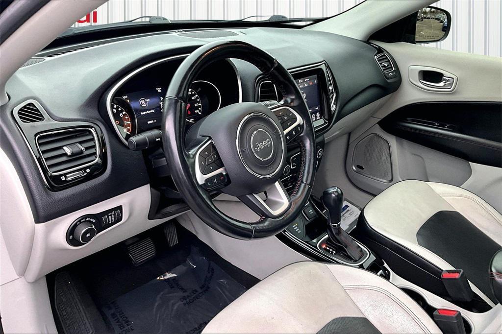 used 2021 Jeep Compass car, priced at $17,488