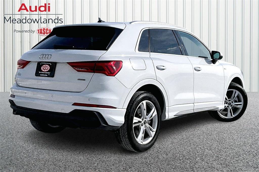 used 2024 Audi Q3 car, priced at $34,000