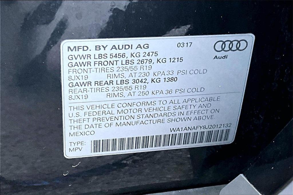 used 2018 Audi Q5 car, priced at $17,888