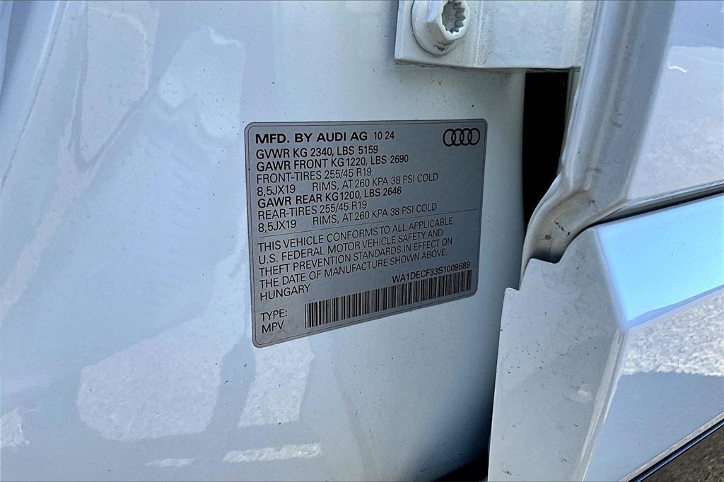 used 2025 Audi Q3 car, priced at $38,833