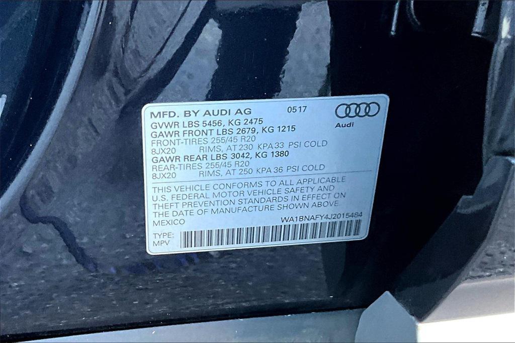 used 2018 Audi Q5 car, priced at $13,488