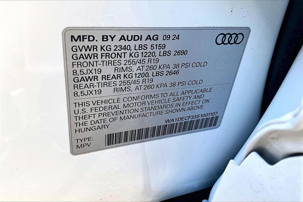 used 2025 Audi Q3 car, priced at $35,988